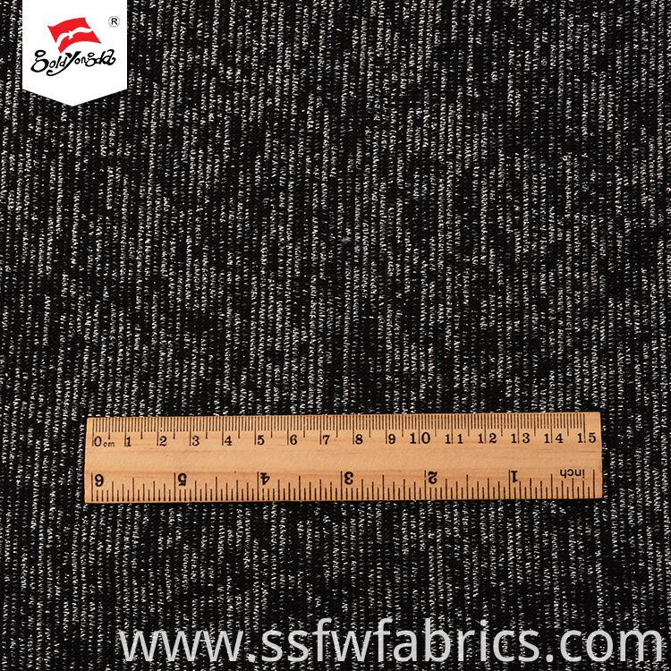 Luxury Silver Polyester Fabric Wholesale